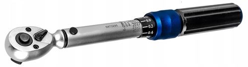 KLUCZ DYNAMOMETRYCZNY 1-25NM Z BLOKADĄ 1/4'' ETUI CERTYFIKAT KALIBRACJI na Arena.pl