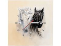 40X40CM ZEGAR BLACK&WHITE OBRAZ