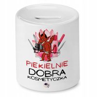 Skarbonka Kosmetyczki Piekielnie Dobra Kosmetyczka Z Nadrukiem Ze Zdjęciem