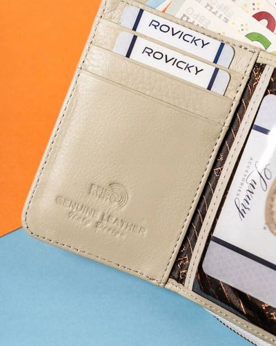 skórzany, elegancki portfel damski na zatrzask i suwak - lorenti na Arena.pl