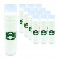 Rewelacyjne Wkłady do Zniczy Flamma Parafinowe Znicze do 7dni 12 sztuk