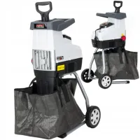 ROZDRABNIACZ do gałęzi FREZOWY NAC 2800 W Rębak do 44 mm + WOREK 60 l