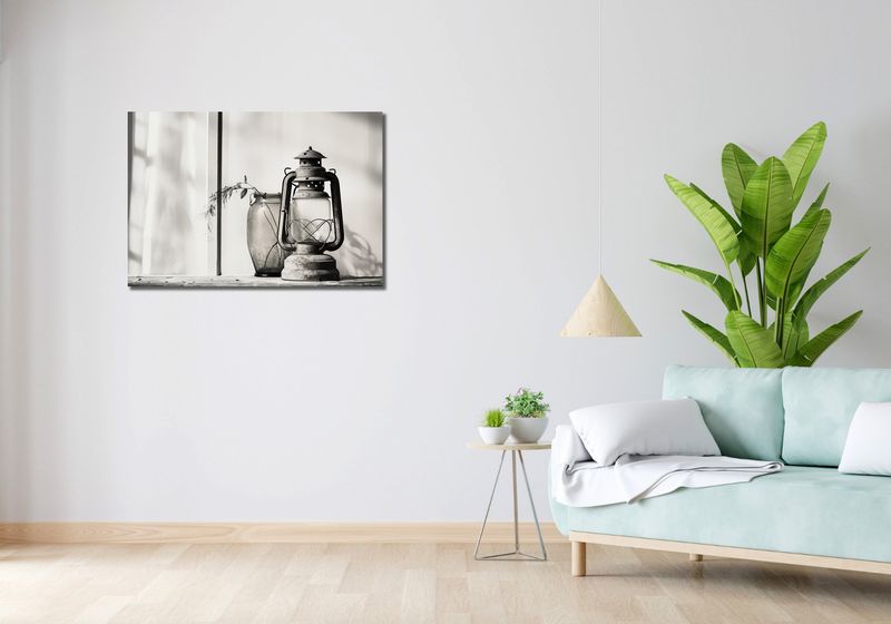 Obraz 90x60cm Lampa w Cieniach zdjęcie 2