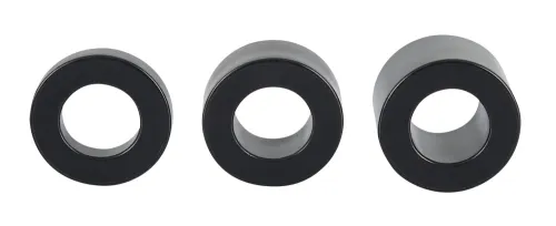 rebel zestaw 3 pierścieni anatomicznych tpr czarne rożne szerokości na Arena.pl