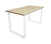 Stół do salonu kuchni 70x120x28 LOFT biały Dąb Sonoma