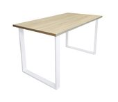 Stół do salonu kuchni 70x120x28 LOFT biały Dąb Sonoma