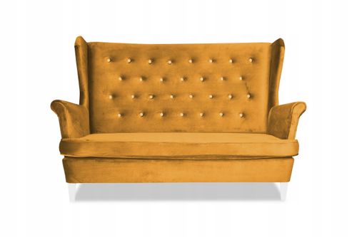 Zestaw wypoczynkowy mebli uszak Diana sofa fotele skandynawskie na Arena.pl