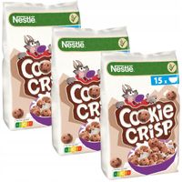 Nestle Cookie Crisp Płatki śniadaniowe 3x 450g