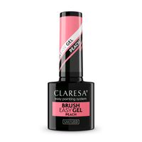 CLARESA Brush Easy Gel Żel do paznokci - Peach 5 g