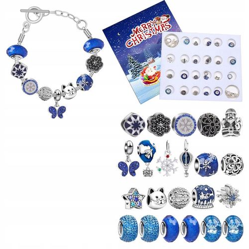 KALENDARZ ADWENTOWY DLA DZIEWCZYN NASTOLATEK KOBIET BIŻUTERIA ZAWIESZKI na Arena.pl