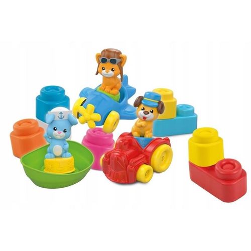 Clementoni Clemmy Klocki Moje Pierwsze Auto 17202 na Arena.pl