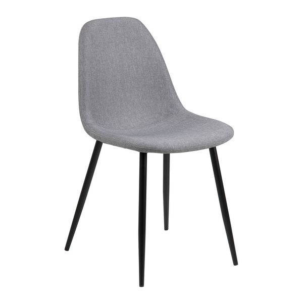 Krzesło Wilma Light Grey 21 tapicerowane zdjęcie 1