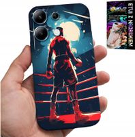 ETUI DO XIAOMI NOTE 13 PRO 4G - BOKS SPORTY WALKI BOKSERZY WZORY + SZKŁO