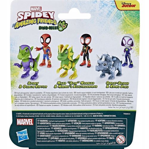 Spider-Man Spidey Dino-Webs Zestaw figurek Miles i Electrosaurus Hasbro na Arena.pl
