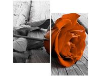 60X60CM RÓŻA HEBRACIANA DWU OBRAZ ŚCIAN