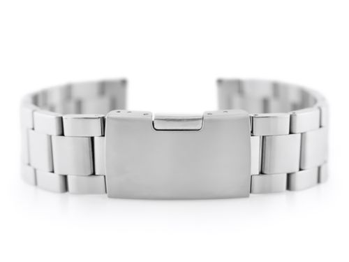 Bransoleta S5 - HQ Solid Steel - srebrna - 18mm na Arena.pl