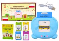 Czytnik Kart Do Nauki słówek POLSKI ANGIELSKI 448 SŁÓW III TRYBY JĘZYKÓW PL