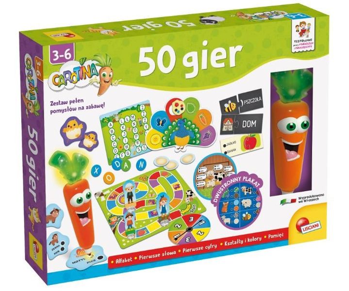 Zestaw 50 gier Carotina zdjęcie 1