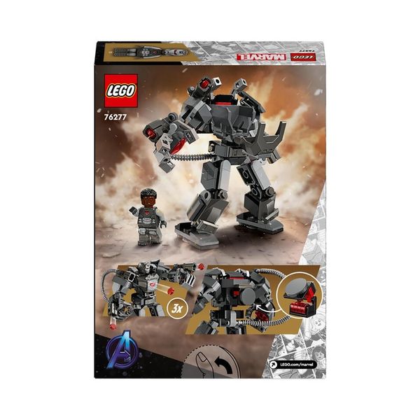 Lego Marvel. Mechaniczna zbroja War Machine 76277 zdjęcie 5