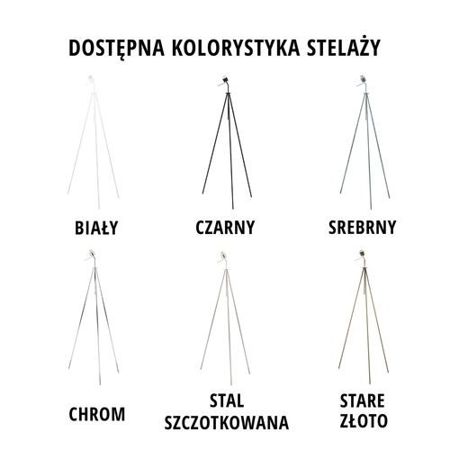 Nowoczesna lampa stojąca MALMO na Arena.pl