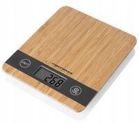 Waga kuchenna bambusowa elektroniczna 5kg precyzyj