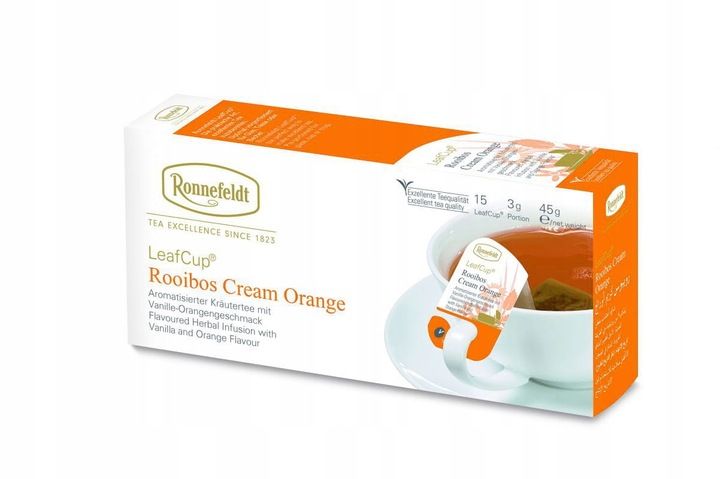 Herbata ziołowa Ronnefeldt Rooibos Orange 15x3g zdjęcie 1