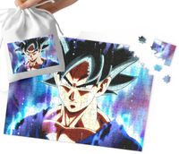PUZZLE - DRAGON BALL WZORY Z BAJEK I GIER PREZENT DLA DZIECI 120el+WORECZEK
