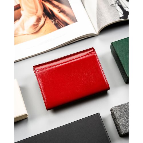 duży, lakierowany portfel damski ze skóry naturalnej i ekologicznej na Arena.pl