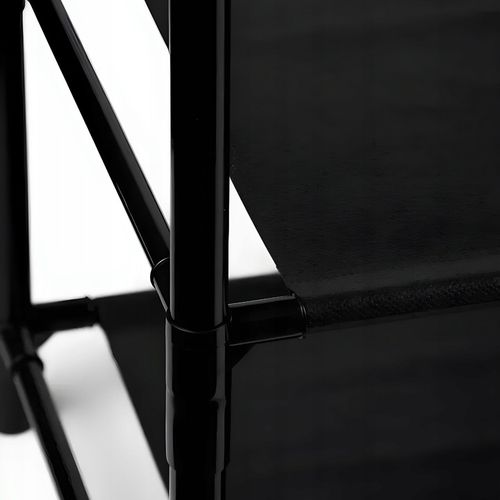 Wieszak na ubrania buty stojący do przedpokoju z półkami czarny na Arena.pl