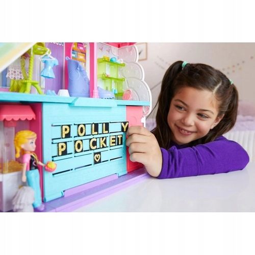 Polly Pocket Tęczowe Centrum Handlowe Zestaw na Arena.pl