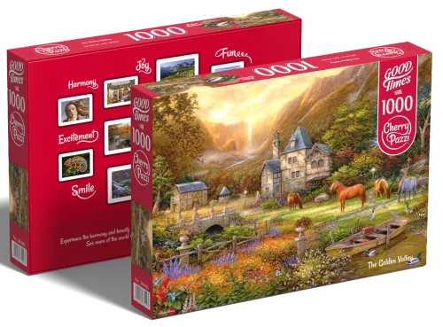 Puzzle 1000 elementów. Złota dolina 30493 na Arena.pl