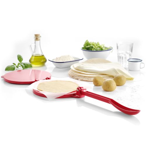 Ręczna prasa do tortilli 250mm czerwona Hendi 513033 na Arena.pl