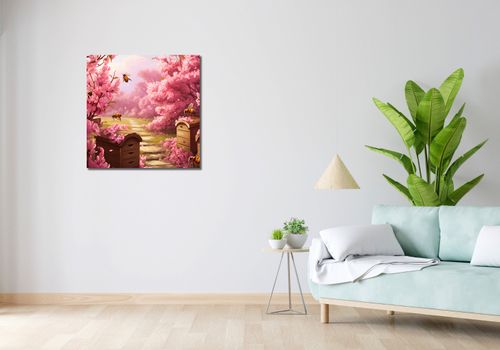 Obraz 70x70cm Życie w Ulach na Arena.pl
