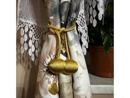 Spinka magnes klamra upięcie firan zasłon sznurek na Arena.pl