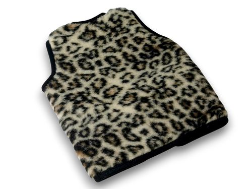 Kamizelka Wełniana Merynos Australijski  Lampart 2-3 Lata Indygo na Arena.pl