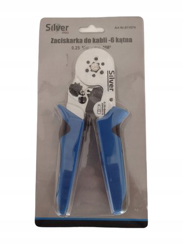 Zaciskarka SilverTools 11074 0,25 mm² - 6 mm² na Arena.pl