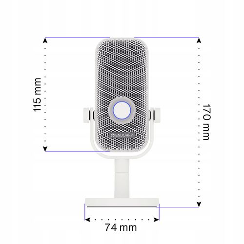 Mikrofon ENDORFY Solum Voice S Onyx White na Arena.pl