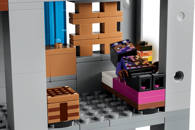 21597 - lego minecraft - stacja ghasta zdjęcie 7