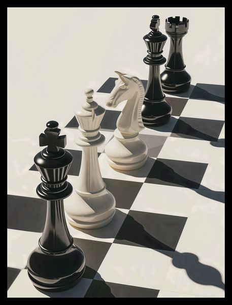 Plakat 30x40cm Szach i Mat zdjęcie 2