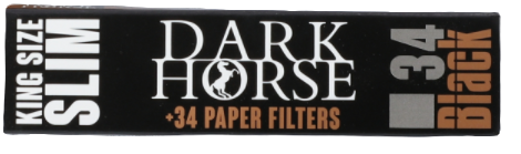 Bletki Bibułki Dark Horse 108 x 44 mm zdjęcie 1