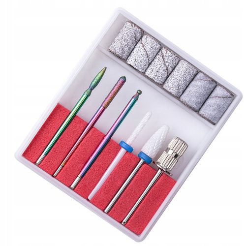 Profesjonalna Frezarka Do Paznokci ALLELAC M12 65W Mocna+ Frezy Nośnik na Arena.pl