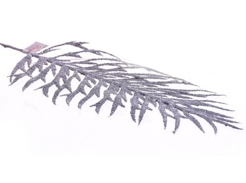 Liść brokatowy srebrny na Arena.pl