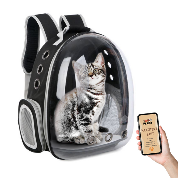 Plecak transporter dla kota i psa zdjęcie 1