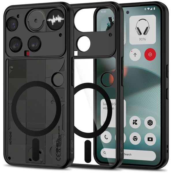 Etui Tech-Protect MagMat MagSafe do Nothing Phone (3) Czarne zdjęcie 1