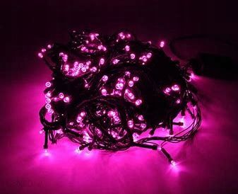 LAMPKI CHOINKOWE 300 LED RÓŻOWE na Arena.pl