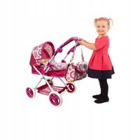 Wózek dla Lalek lalki ZABAWKOWY LALKOWY dla Dziewczynki Dziecko