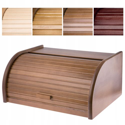 CHLEBAK DREWNIANY NA CHLEB PIECZYWO POJEMNIK DUŻY na Arena.pl