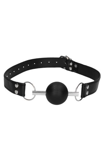 Solid Ball Gag - With Bonded Leather Straps na Arena.pl