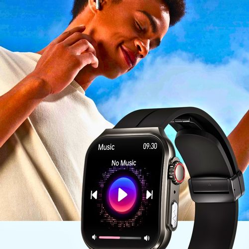 SMARTWATCH Z FUNKCJĄ POMIARU CUKRU GLUKOZA NX15 CIŚNIENIE MENU Polski WATCH na Arena.pl