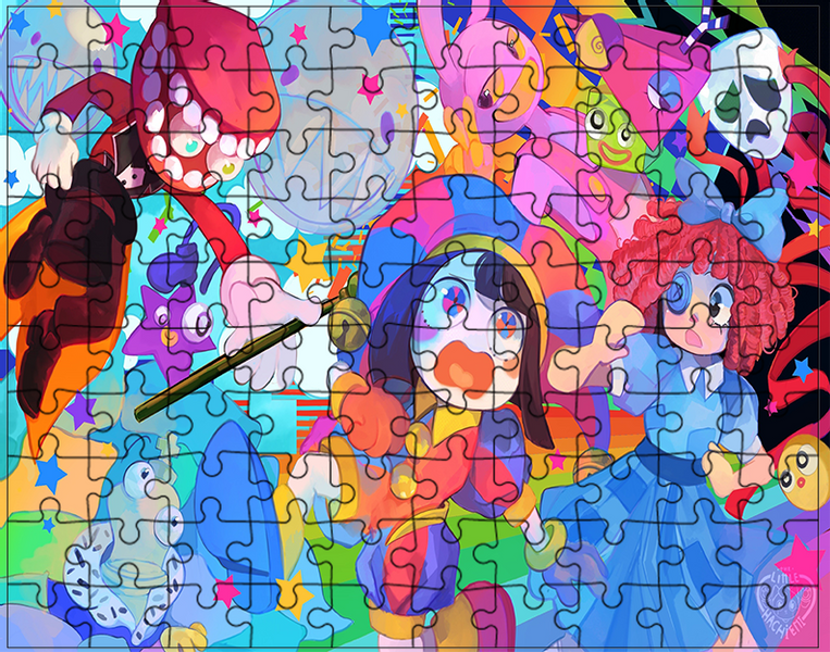 Puzzle Pomni - The Amazing Digital Circus zdjęcie 1